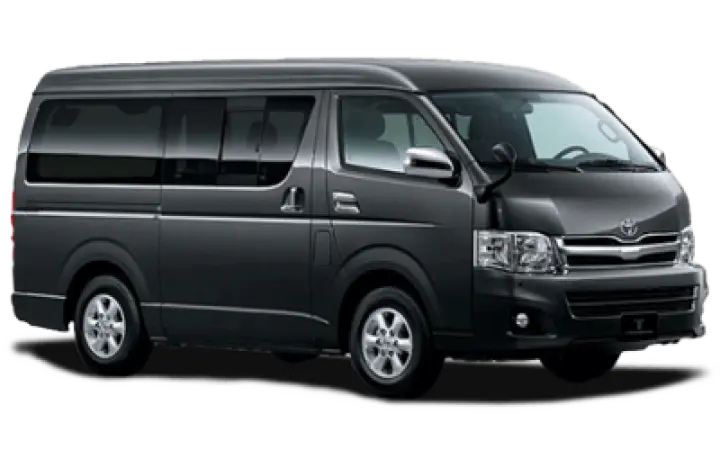 Sewa Toyota Hiace pasar kemis